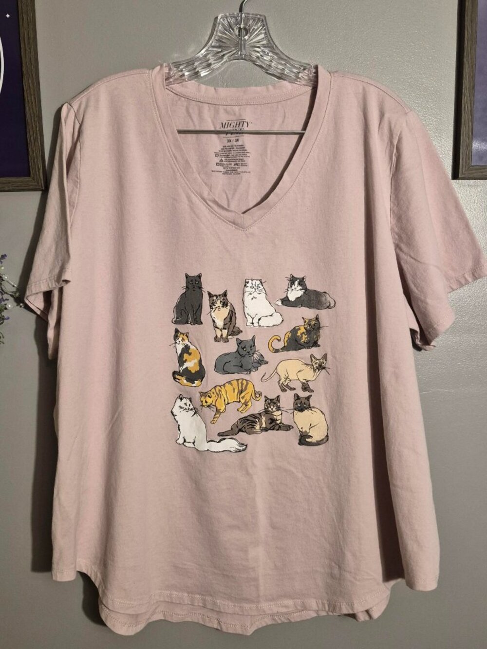 Cats V-Neck Shirt